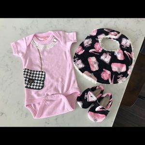 Boutique Baby Girl Set 🎀